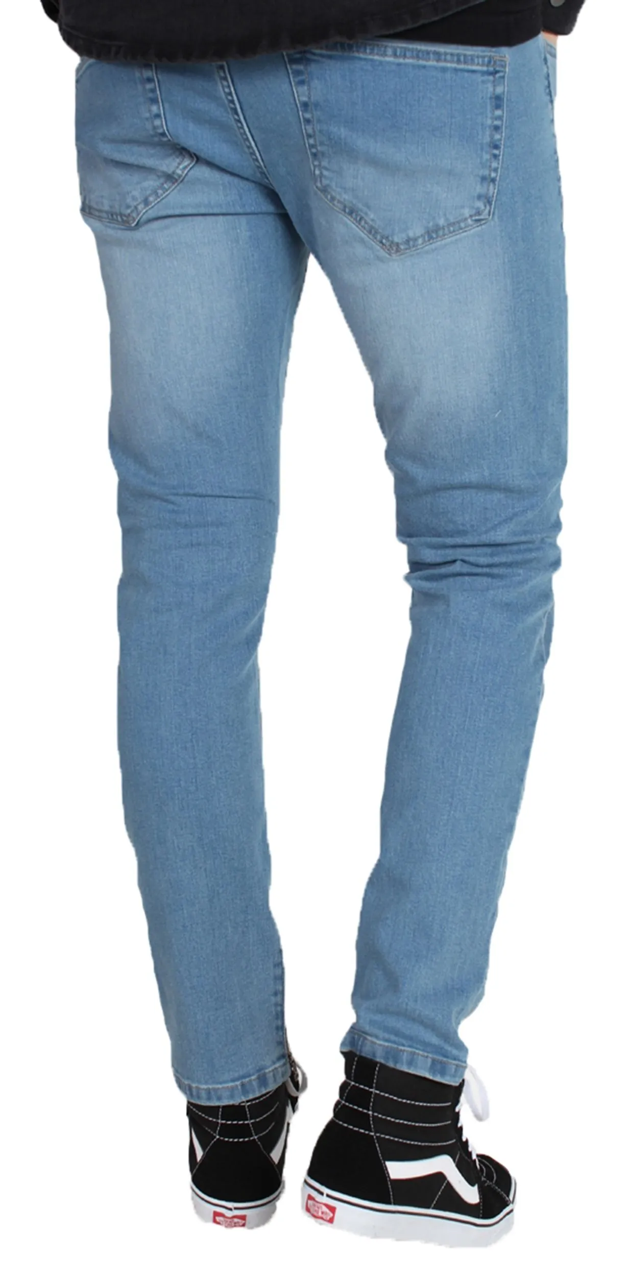 Only & Sons Warp Skinny Fit Jeans 7919 Mid Blue Denim