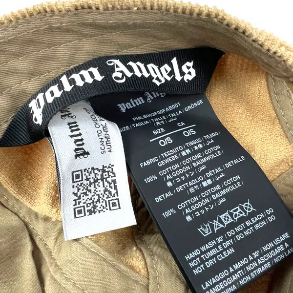 Palm Angels Corduroy Cap