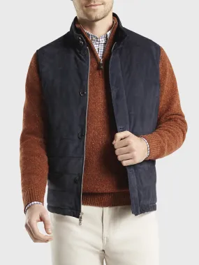     PETER MILLAR  Crown Men's Suede Vest    