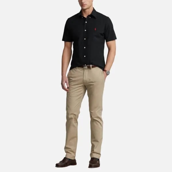 Polo Ralph Lauren Men's Poplin Short Sleeve Shirt - Polo Black