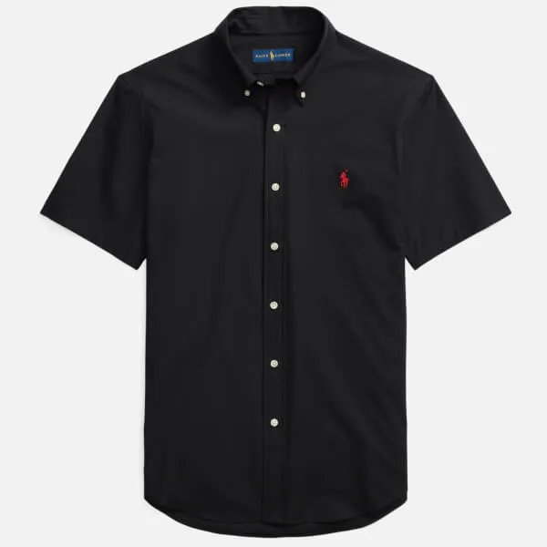 Polo Ralph Lauren Men's Poplin Short Sleeve Shirt - Polo Black