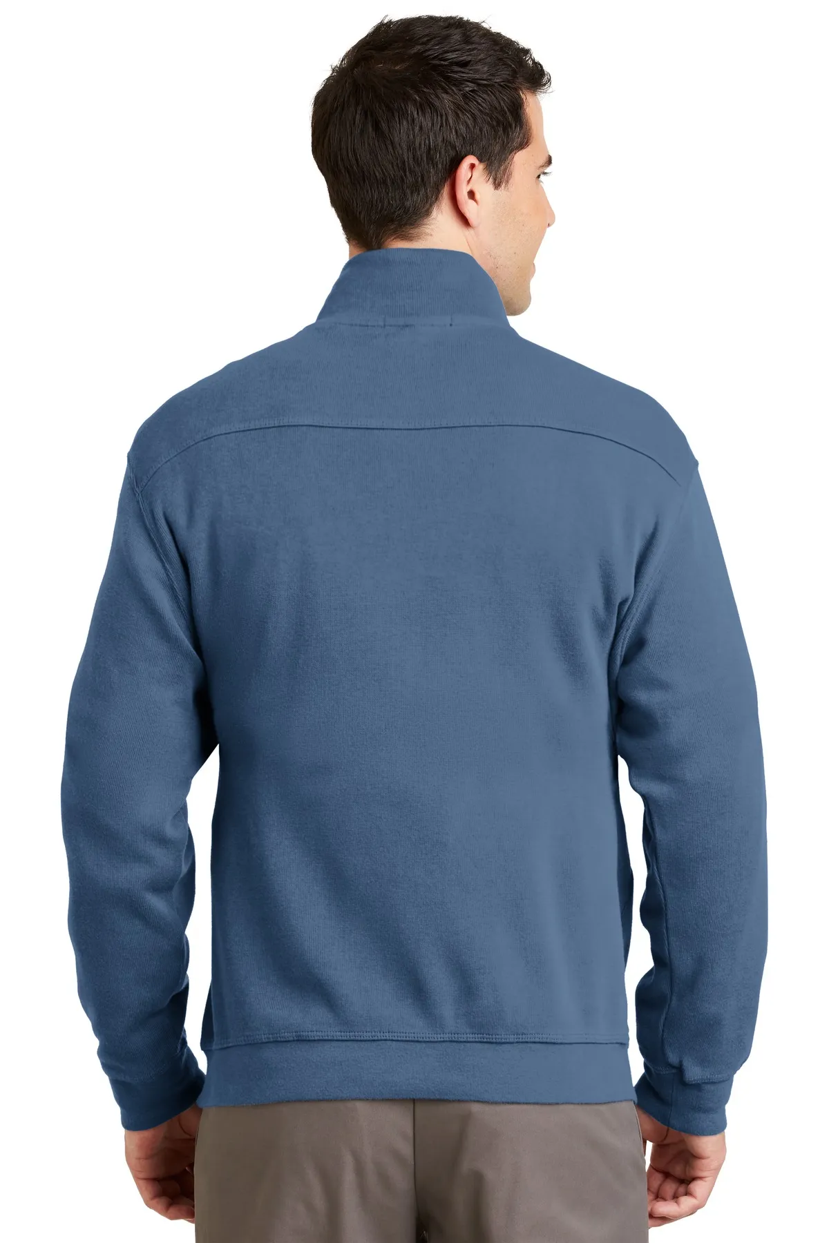 Port Authority Flatback Rib 14 Zip Pullover F220 SKU: F220