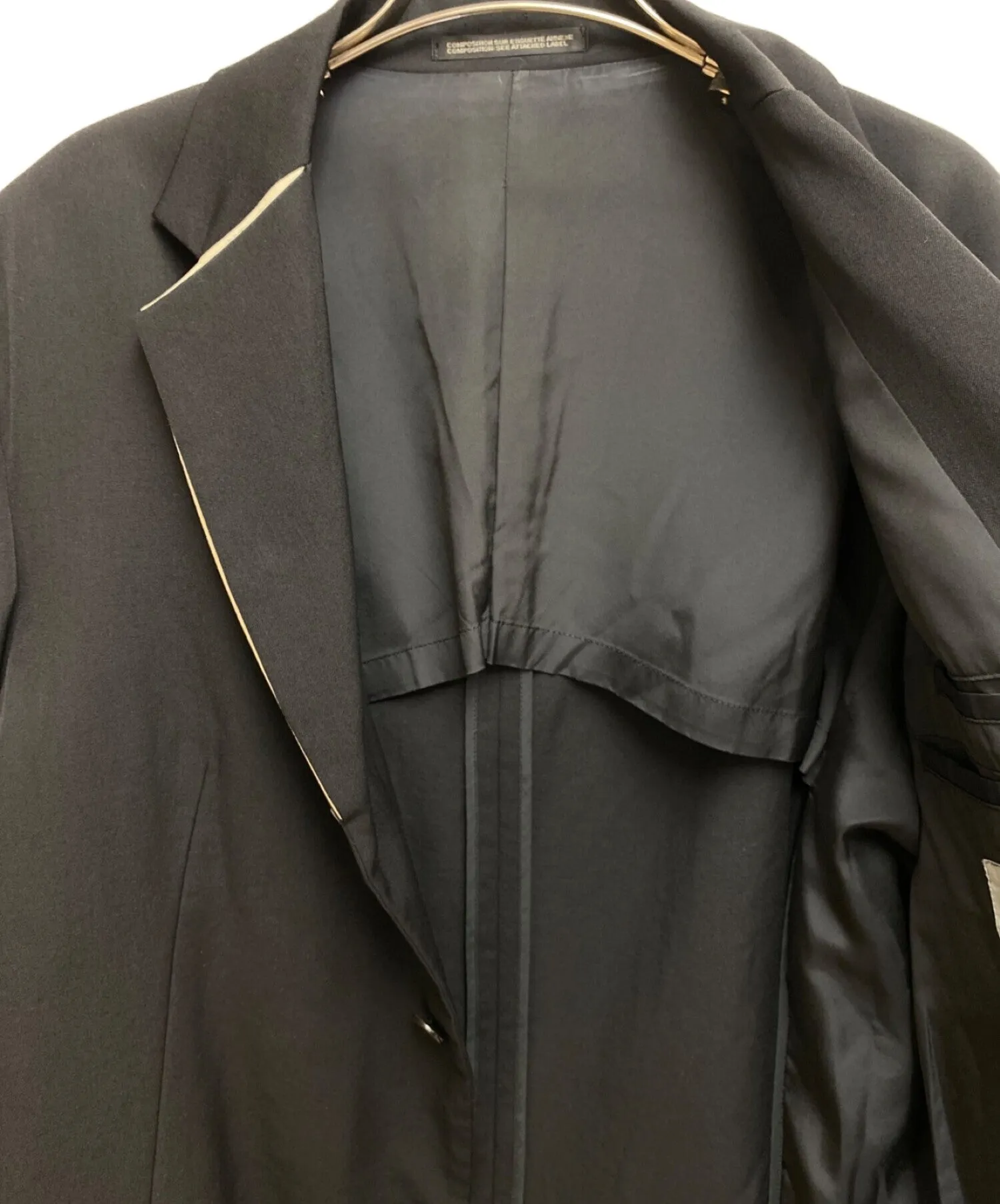 [Pre-owned] Yohji Yamamoto pour homme Double Collar Jacket HT-J29-100