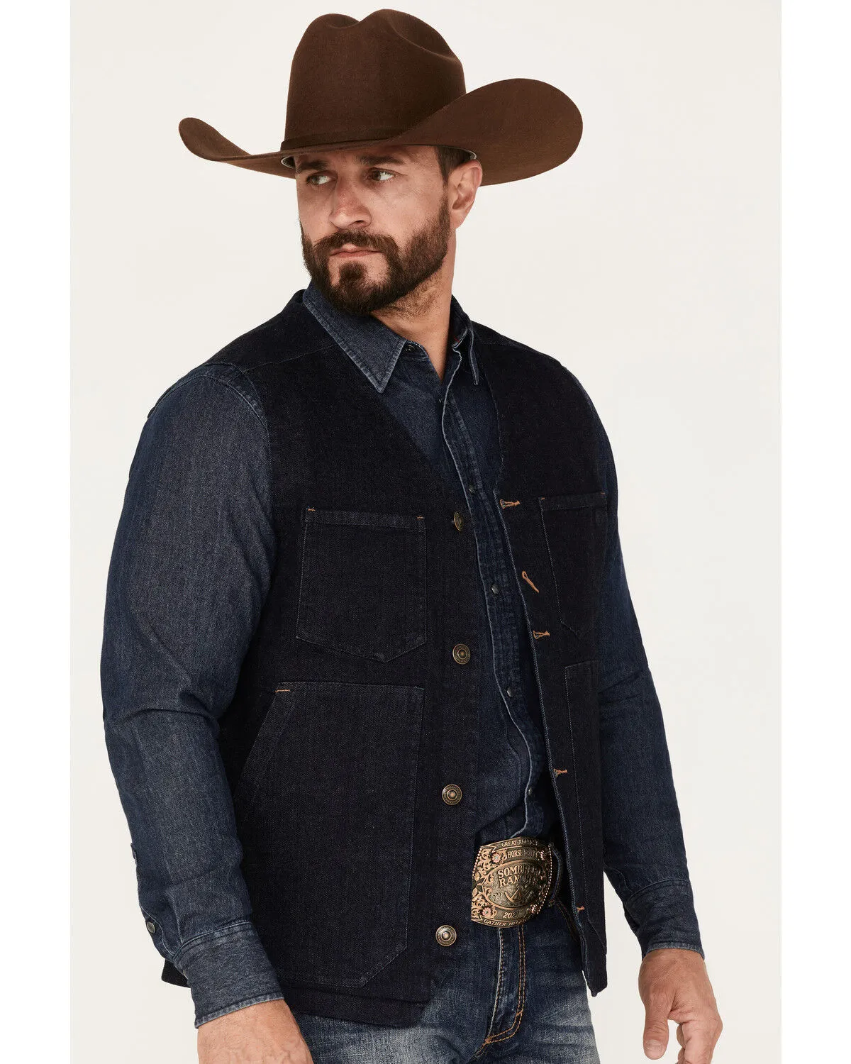 Product Name:  Blue Ranchwear Men's Duck Vest