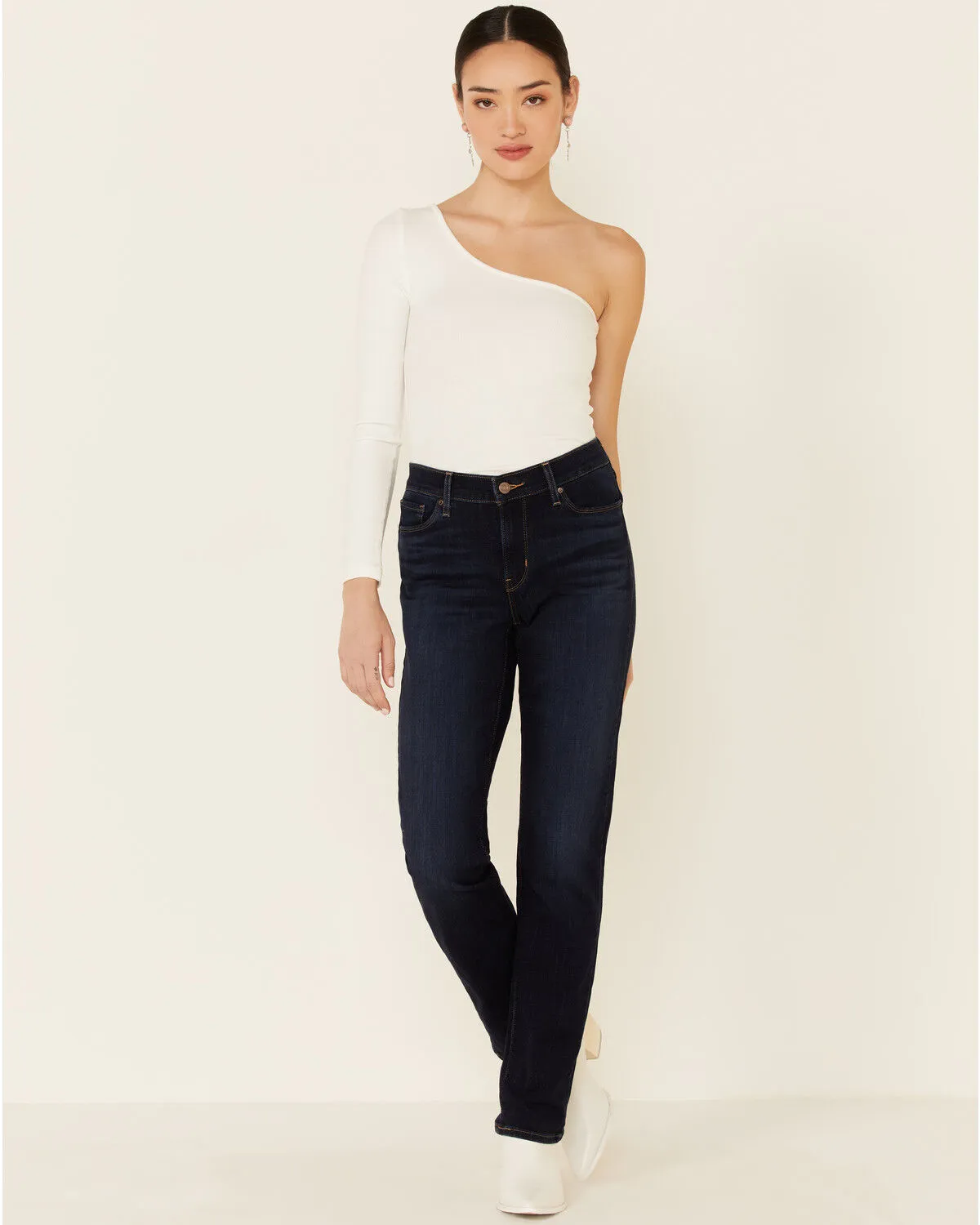 Product Name:  Levi's Women's Marine Haze Straight Leg Jeans