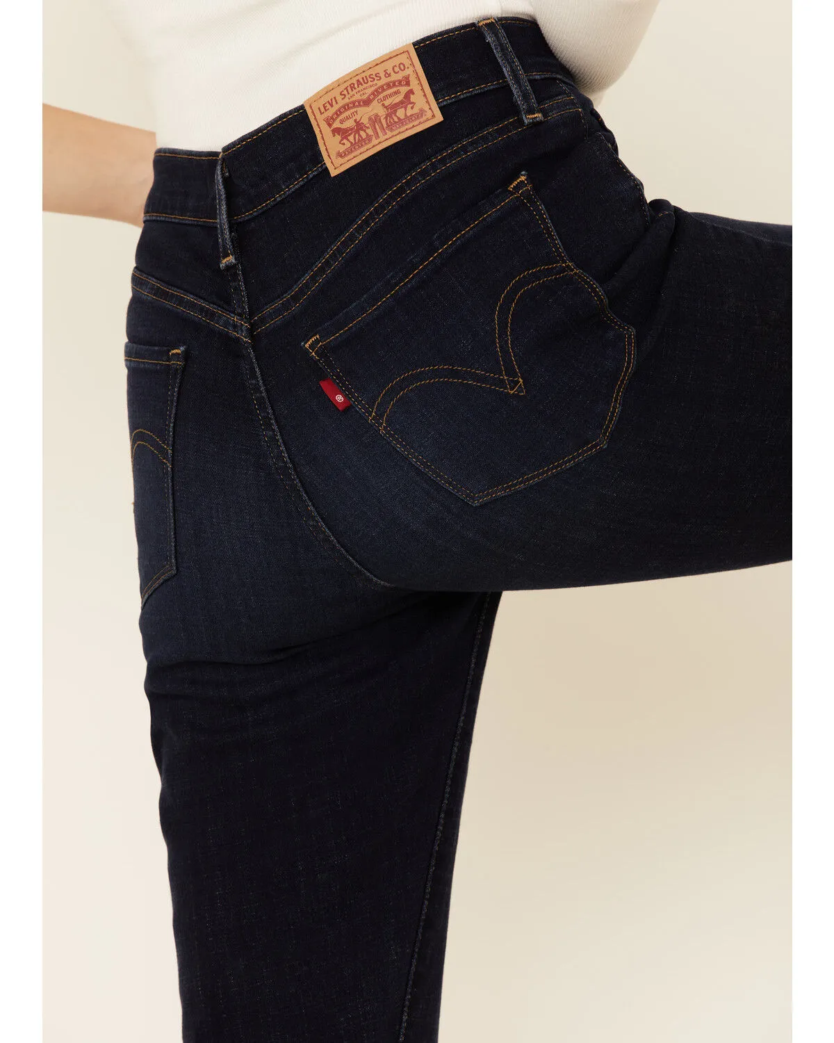 Product Name:  Levi's Women's Marine Haze Straight Leg Jeans