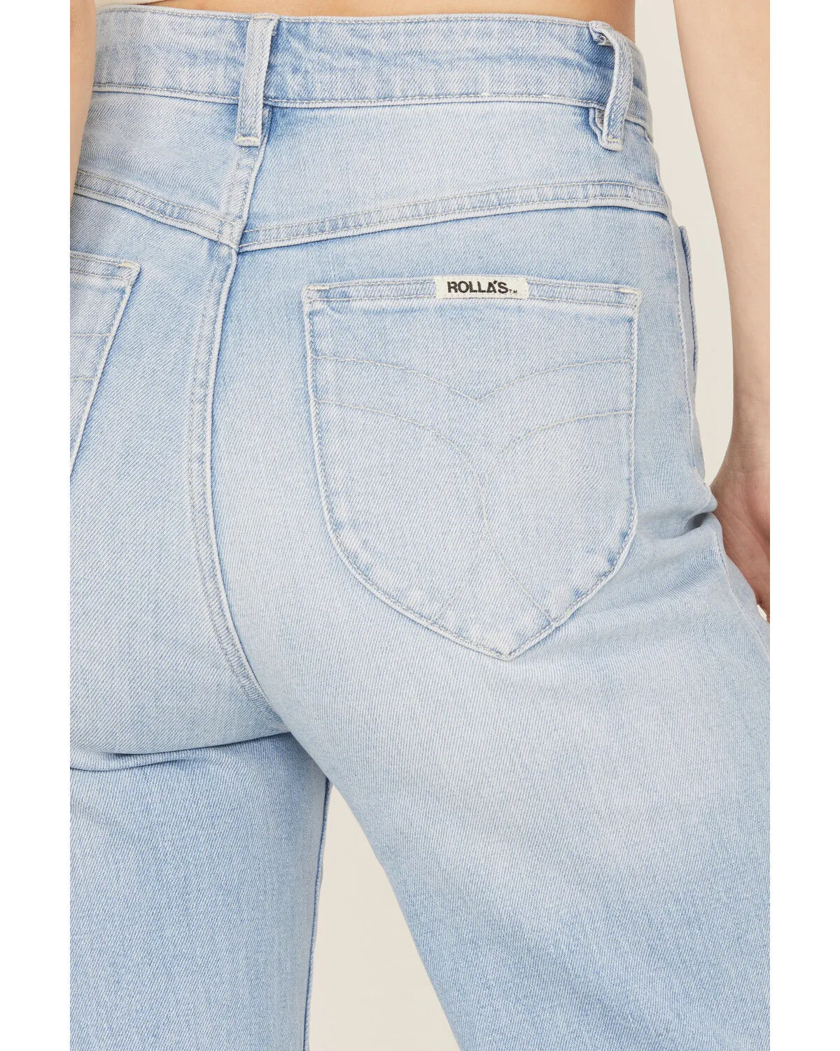 Product Name:  Rolla's Women's Light Wash High Rise Sailor Jeans