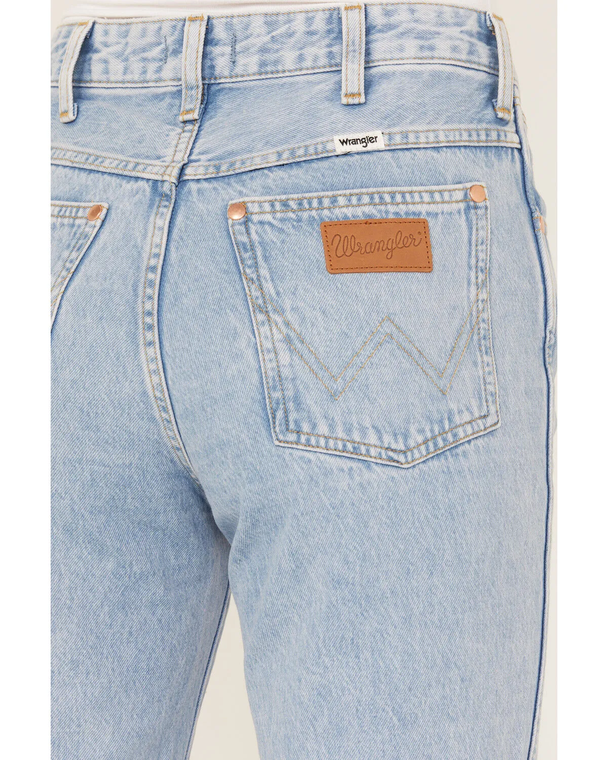 Product Name:  Wrangler Women's Bad Intentions Wild West 603 Destructed Straight Jeans