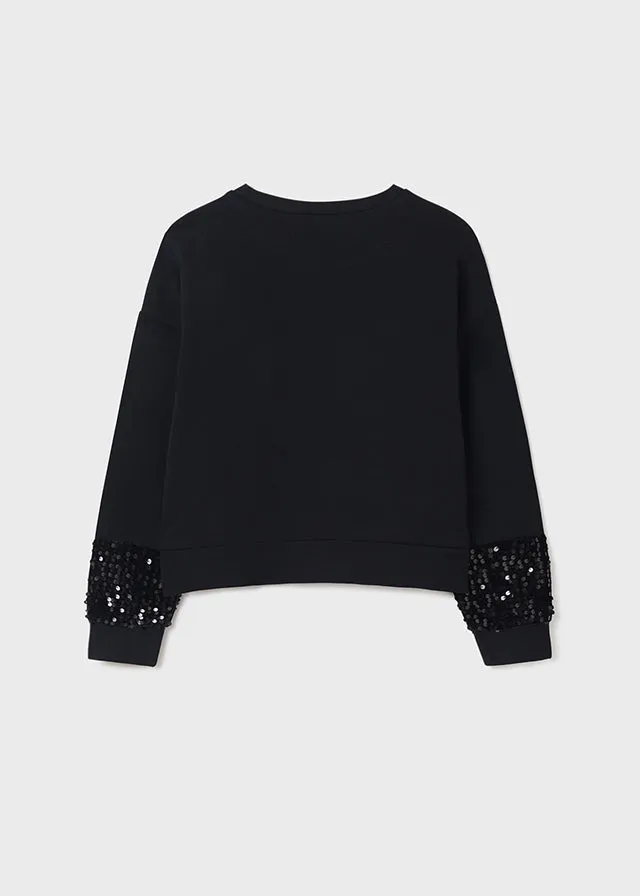 Pullover for teen girl - Black