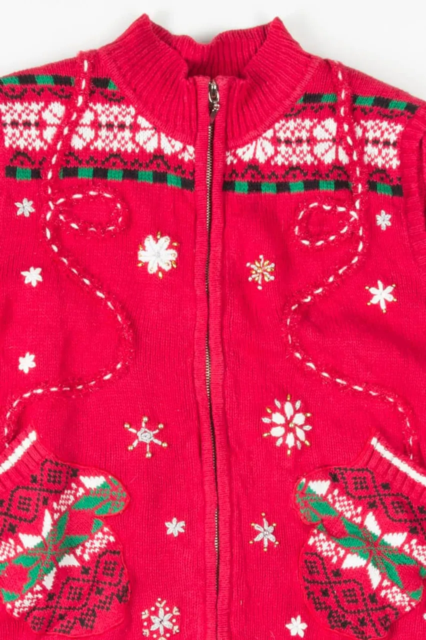 Red Ugly Christmas Vest 54974