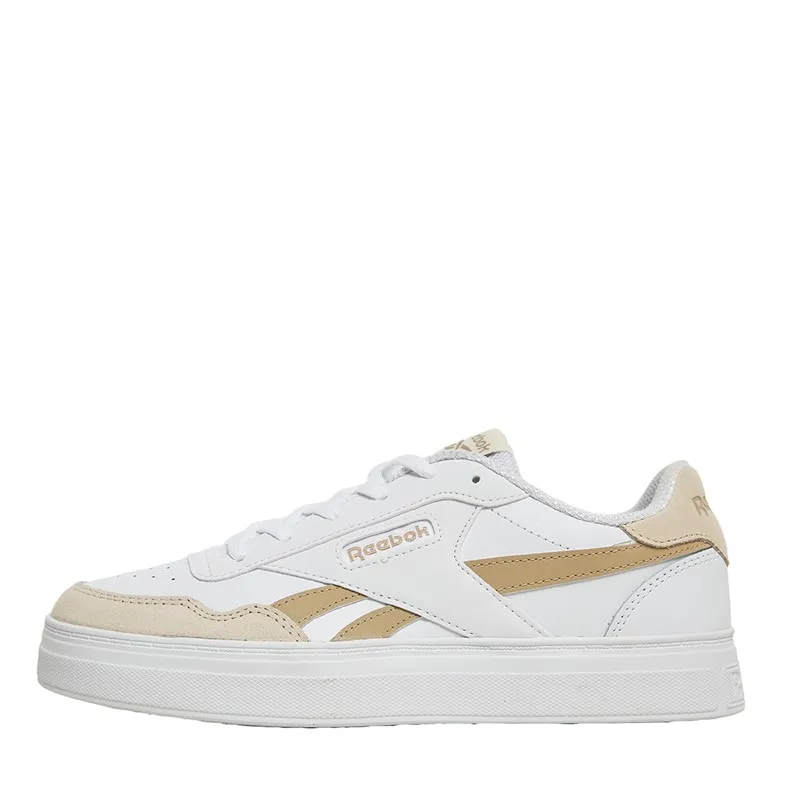 Reebok Classics Womens Reebok Court Advance Bold Trainers White/Alabas/Modern Beige