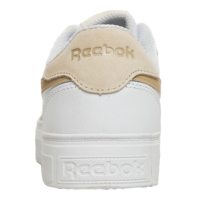 Reebok Classics Womens Reebok Court Advance Bold Trainers White/Alabas/Modern Beige