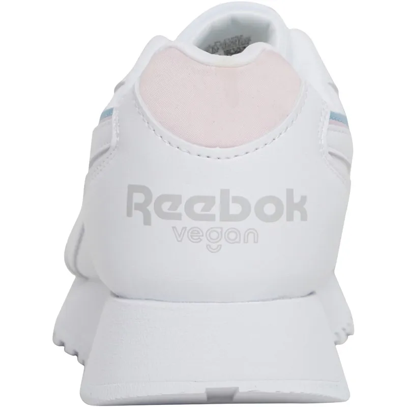 Reebok Classics Womens Reebok Glide Vegan Trainers White/Pixel Pink/Blue Pearl