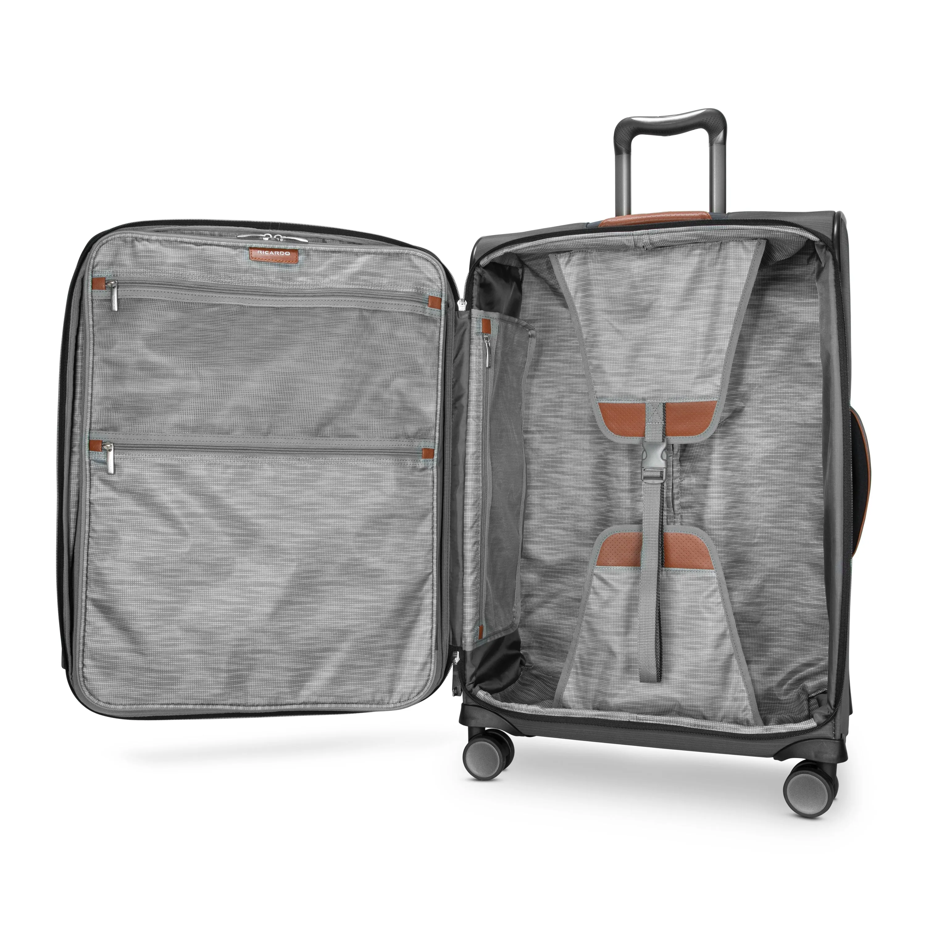 Ricardo Beverly Hills Montecito 2.0 Softside Expandable Luggage with Dual Spinning Wheels, 25