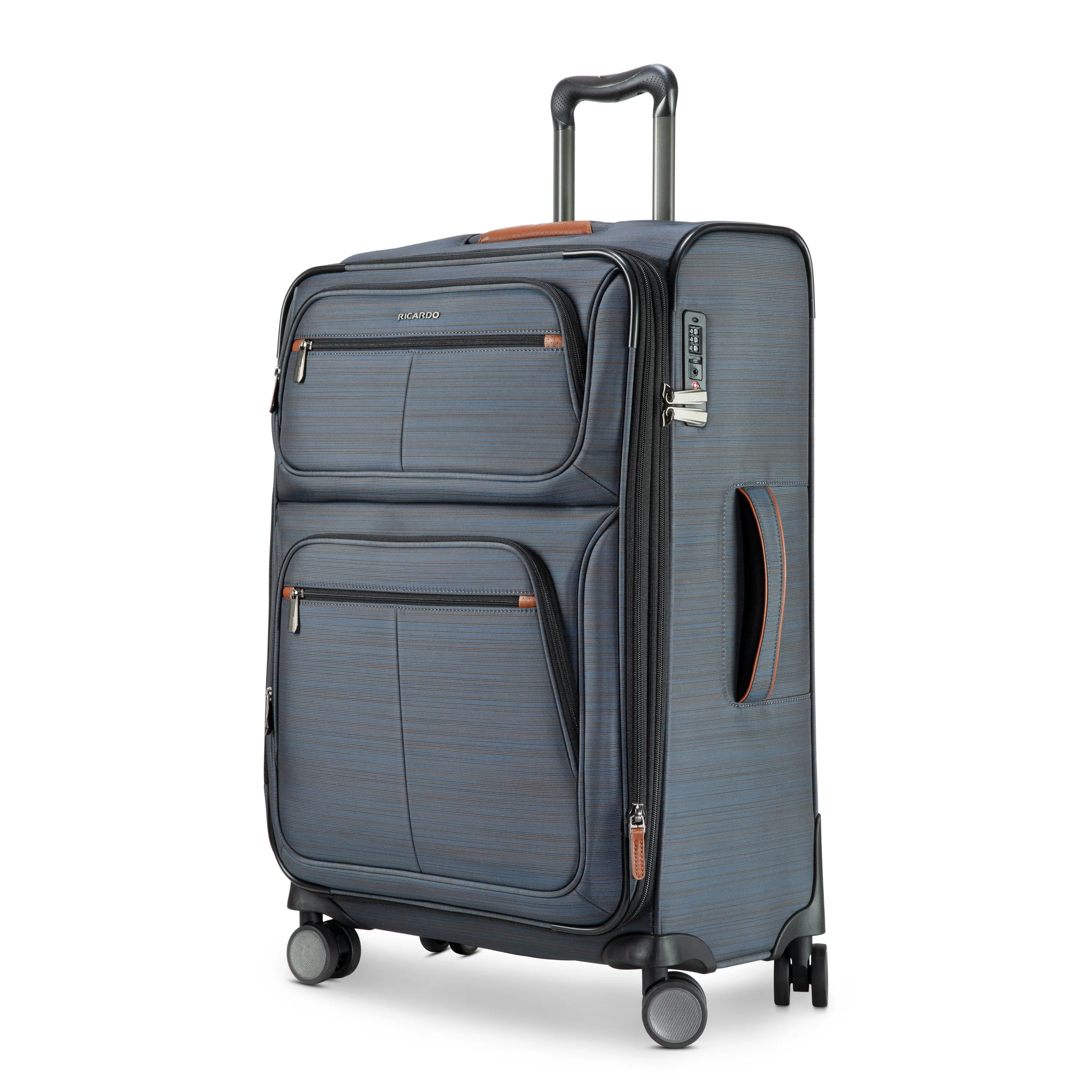 Ricardo Beverly Hills Montecito 2.0 Softside Expandable Luggage with Dual Spinning Wheels, 25