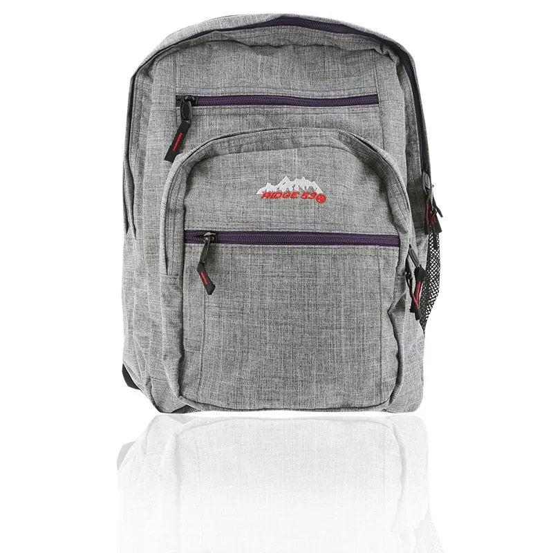 Ridge 53 College Backpack Grey