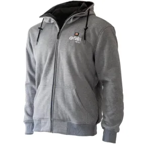 Ridge Mens 3 Zone Heated Hoodie, Storm