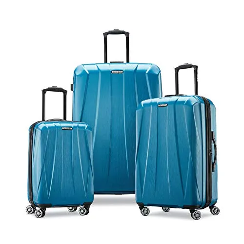 Samsonite Centric 2 Hardside Expandable Luggage with Spinner Wheels, Caribbean Blue, Carry-On 20-Inch