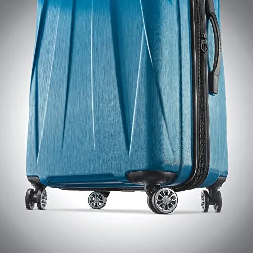 Samsonite Centric 2 Hardside Expandable Luggage with Spinner Wheels, Caribbean Blue, Carry-On 20-Inch