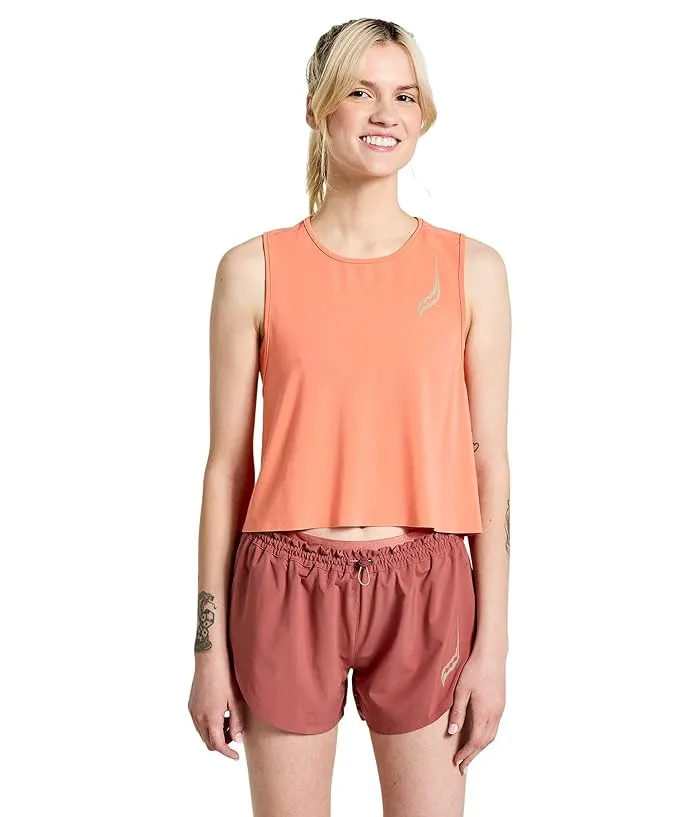 Saucony Pinnacle Crop Tank Women's