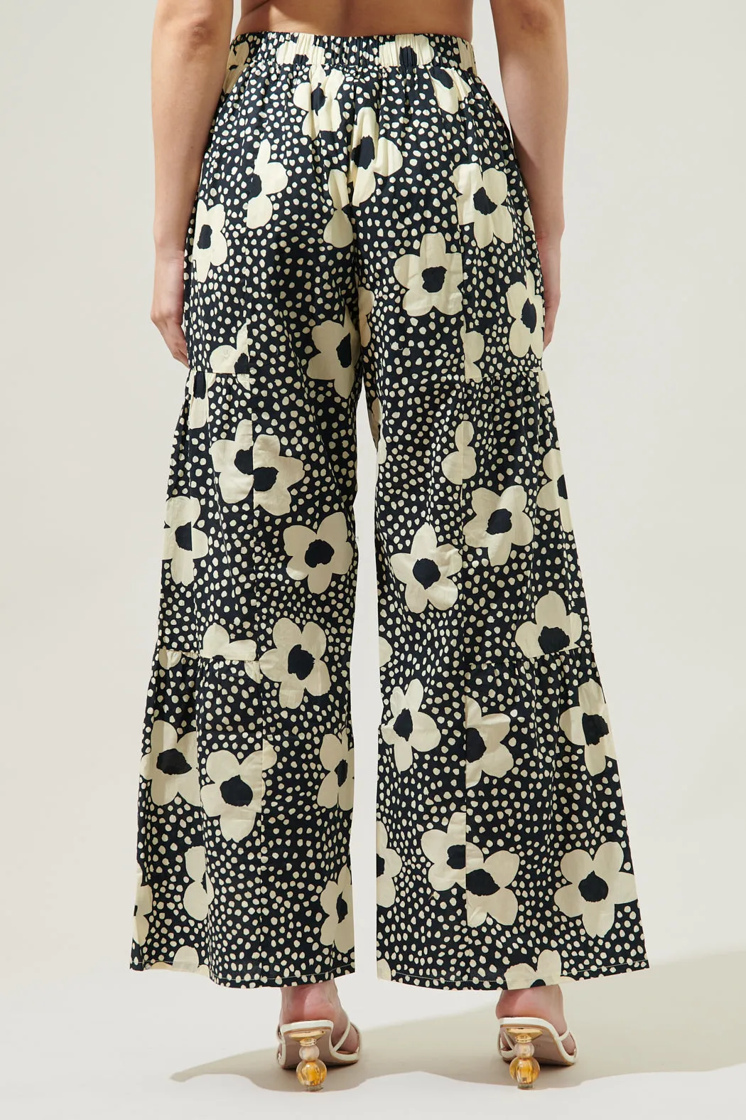 Sedona Floral Tiered Wide Leg Pants