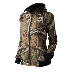 Shadow Womens Heated Hoodie, Mossy Oak Breakup Camo