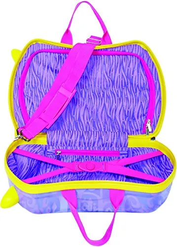 Smiley 16 Inch Ride-On Cruizer Carry-On By Atm Luggage (One Size, Pink)