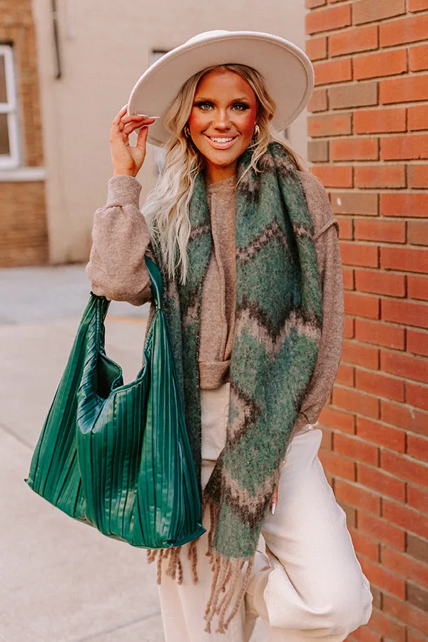 Sonoma Breeze Scarf  in Hunter Green