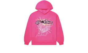 Sp5der Pink Punk V2 Hoodie