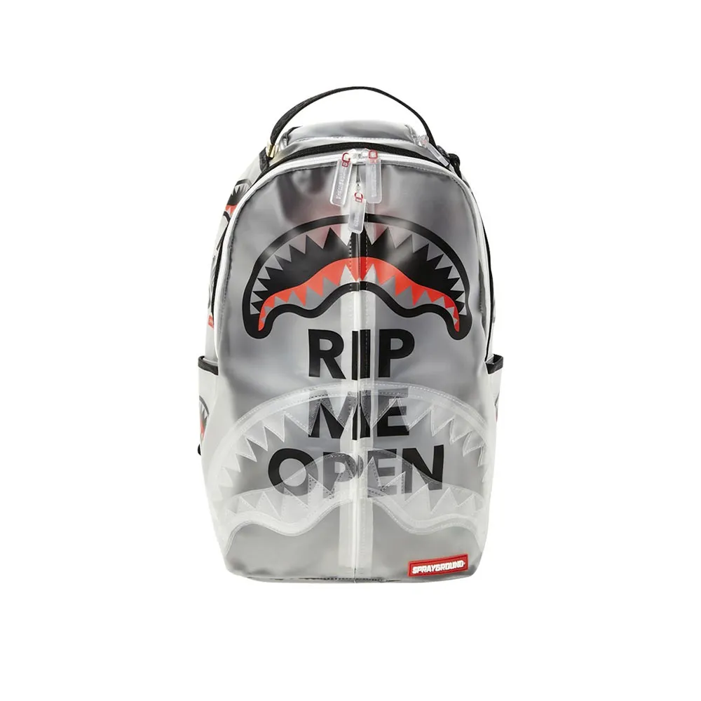 Sprayground Backpack Rip Me Open Transparent 910B2928NSZ