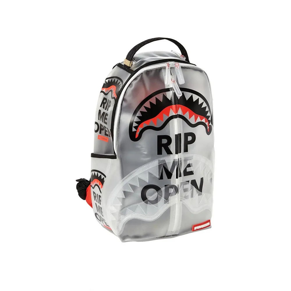 Sprayground Backpack Rip Me Open Transparent 910B2928NSZ