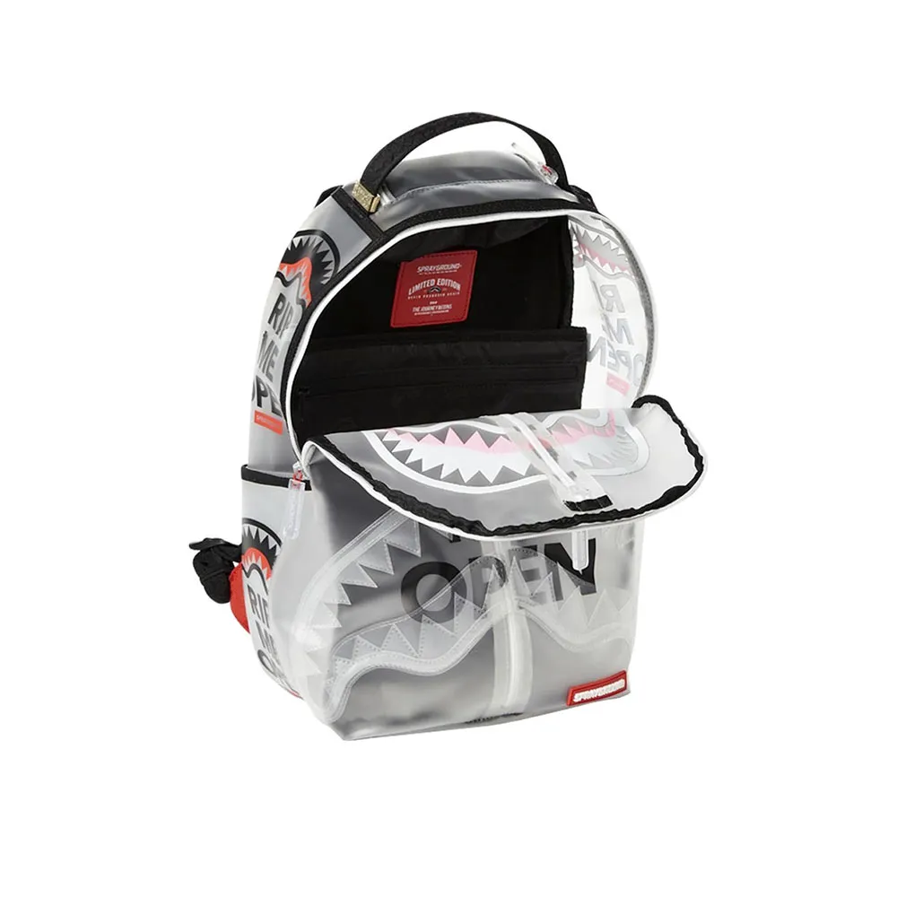 Sprayground Backpack Rip Me Open Transparent 910B2928NSZ