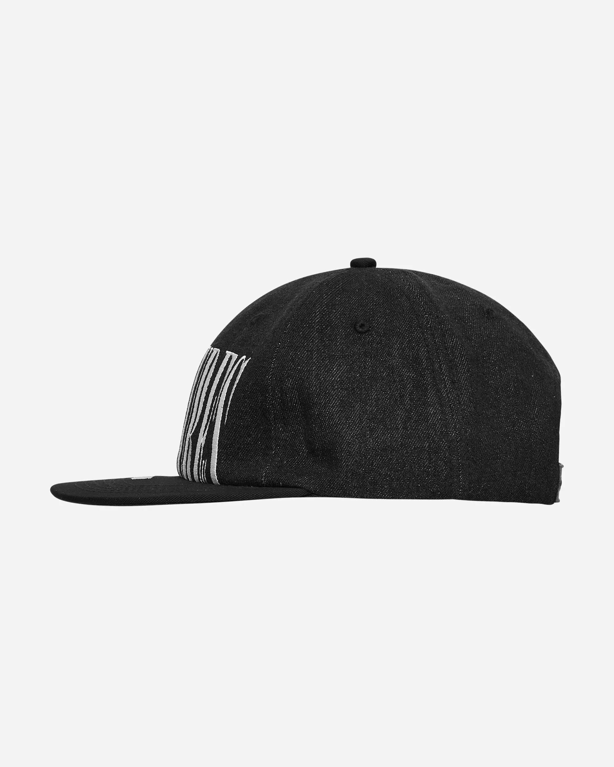 Stretch Snapback Cap Black