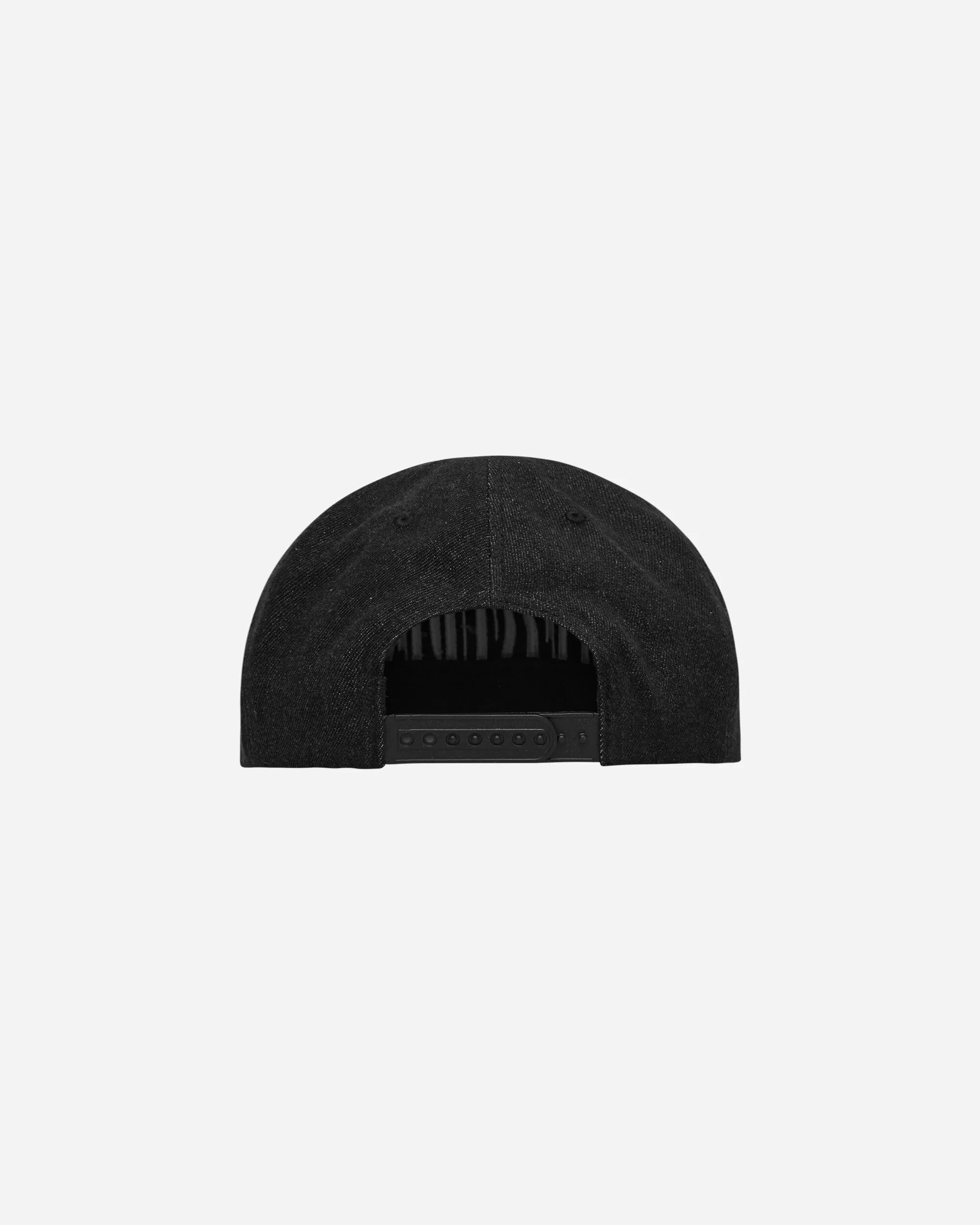 Stretch Snapback Cap Black