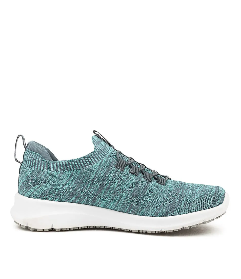 SUPERSOFT Kerbach Sage Multi Fabric Sneakers