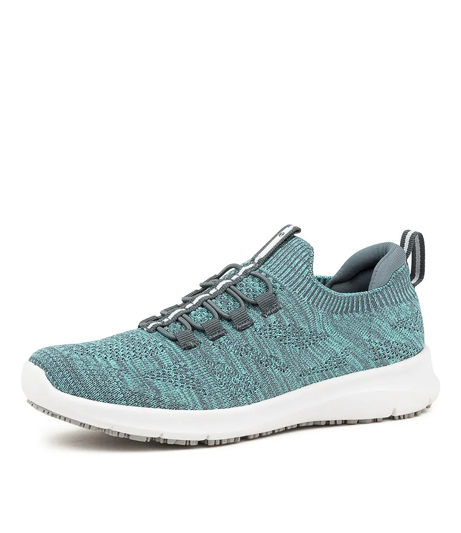 SUPERSOFT Kerbach Sage Multi Fabric Sneakers