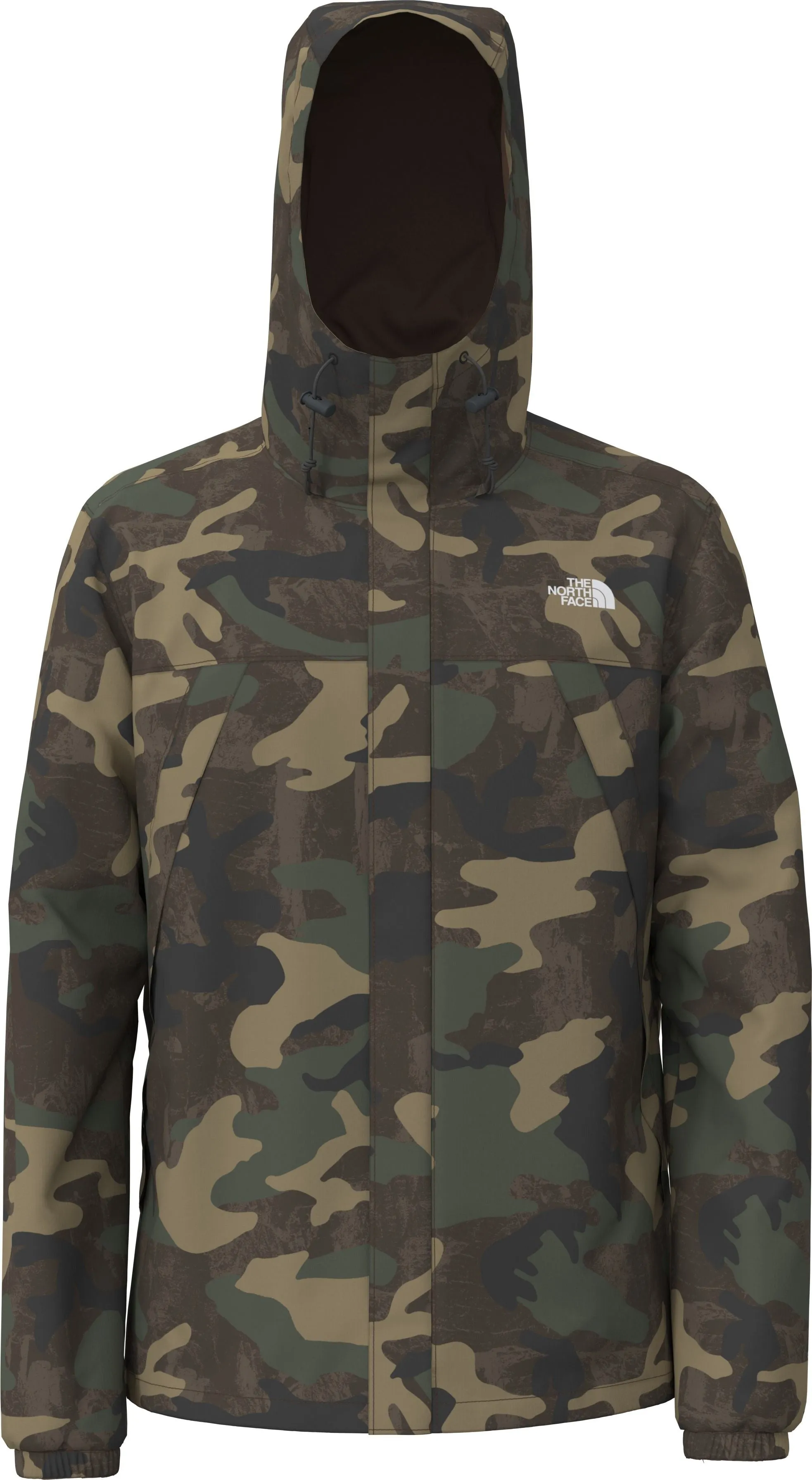 The North Face Men's Printed Antora Jacket Kelp Tan TNF Camo Print