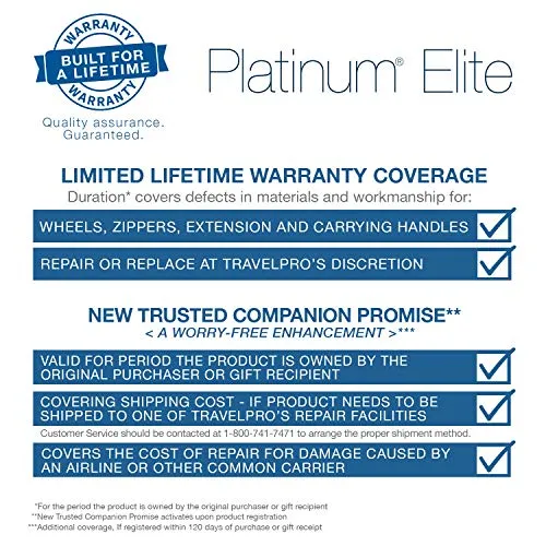 Travelpro Luggage Platinum Elite 20