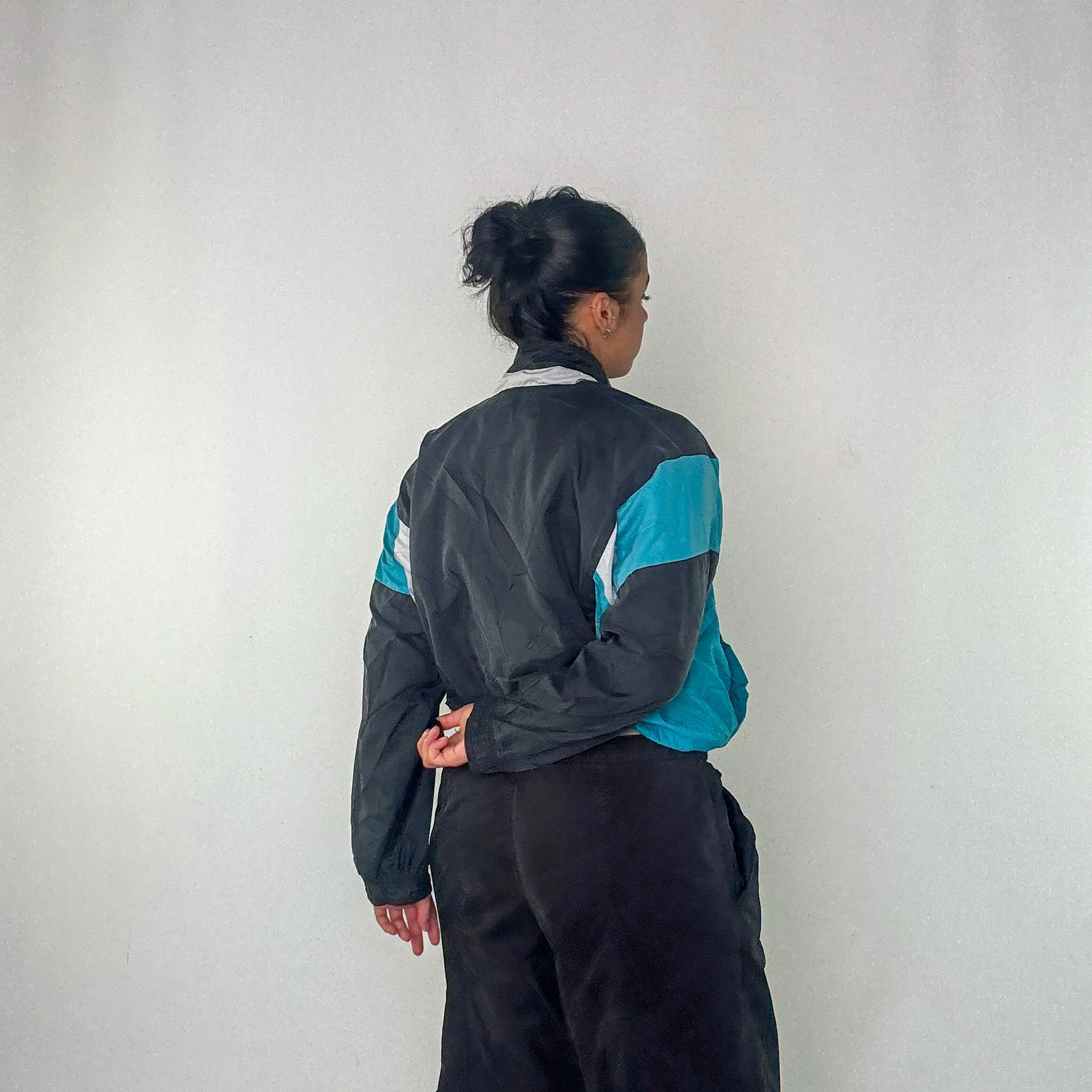 Turquoise y2ks Nike Track Jacket (S)