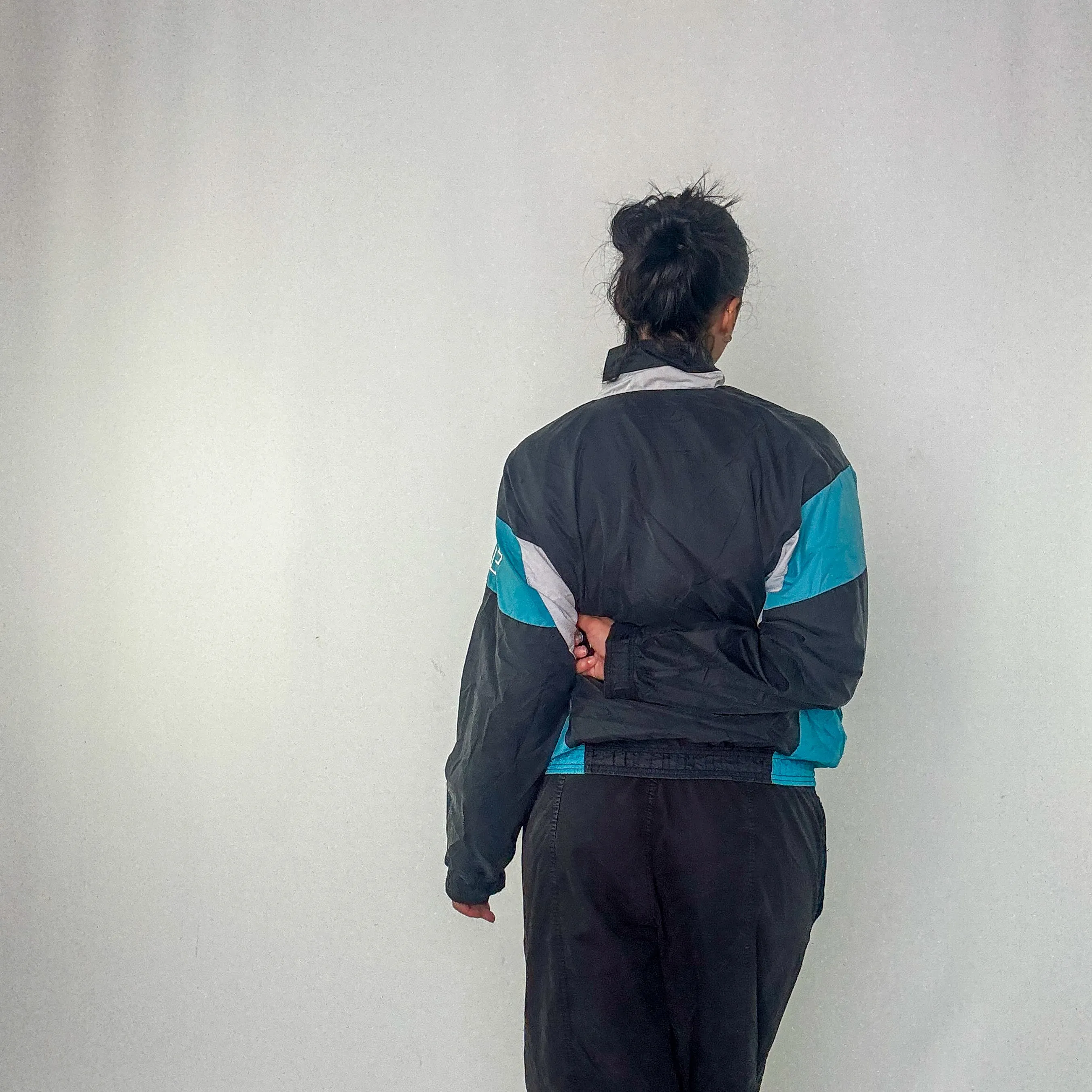 Turquoise y2ks Nike Track Jacket (S)