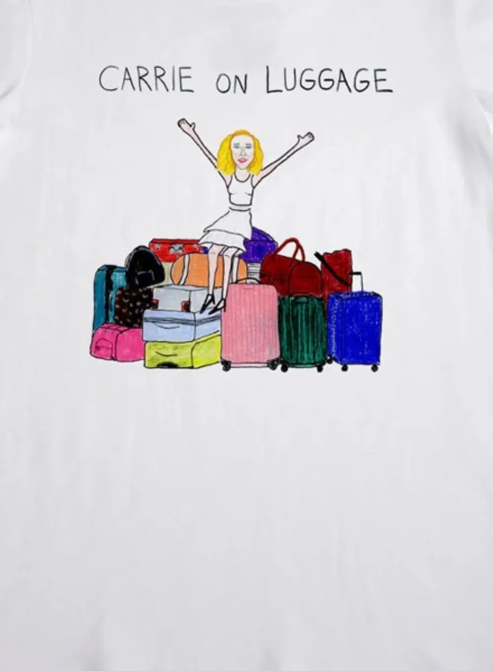 UNFORTUNATE PORTRAIT | Carrie On Luggage Tee