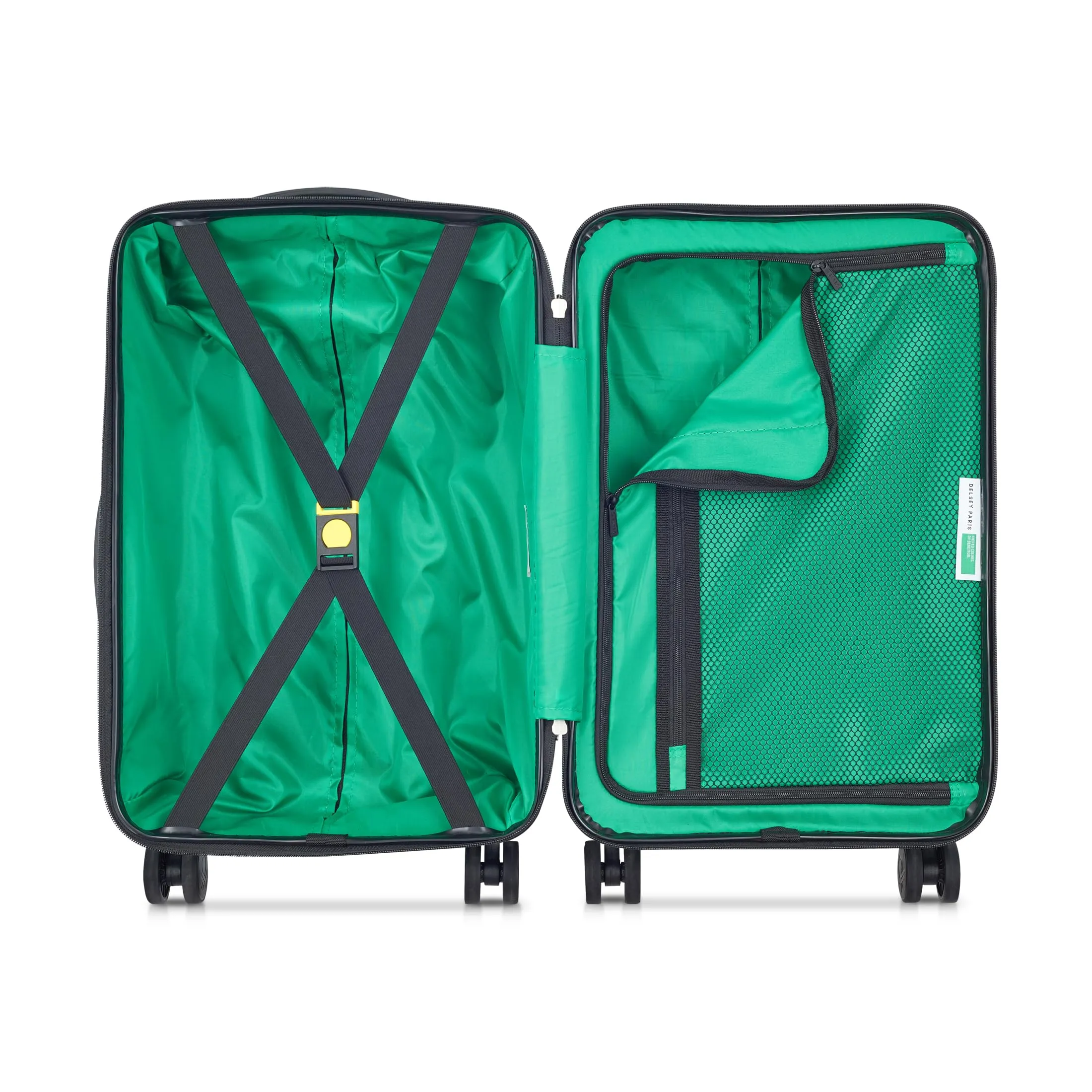 United Colors Of Benetton United Colors of Benetton Now Hardside Luggage with Spinner Wheels