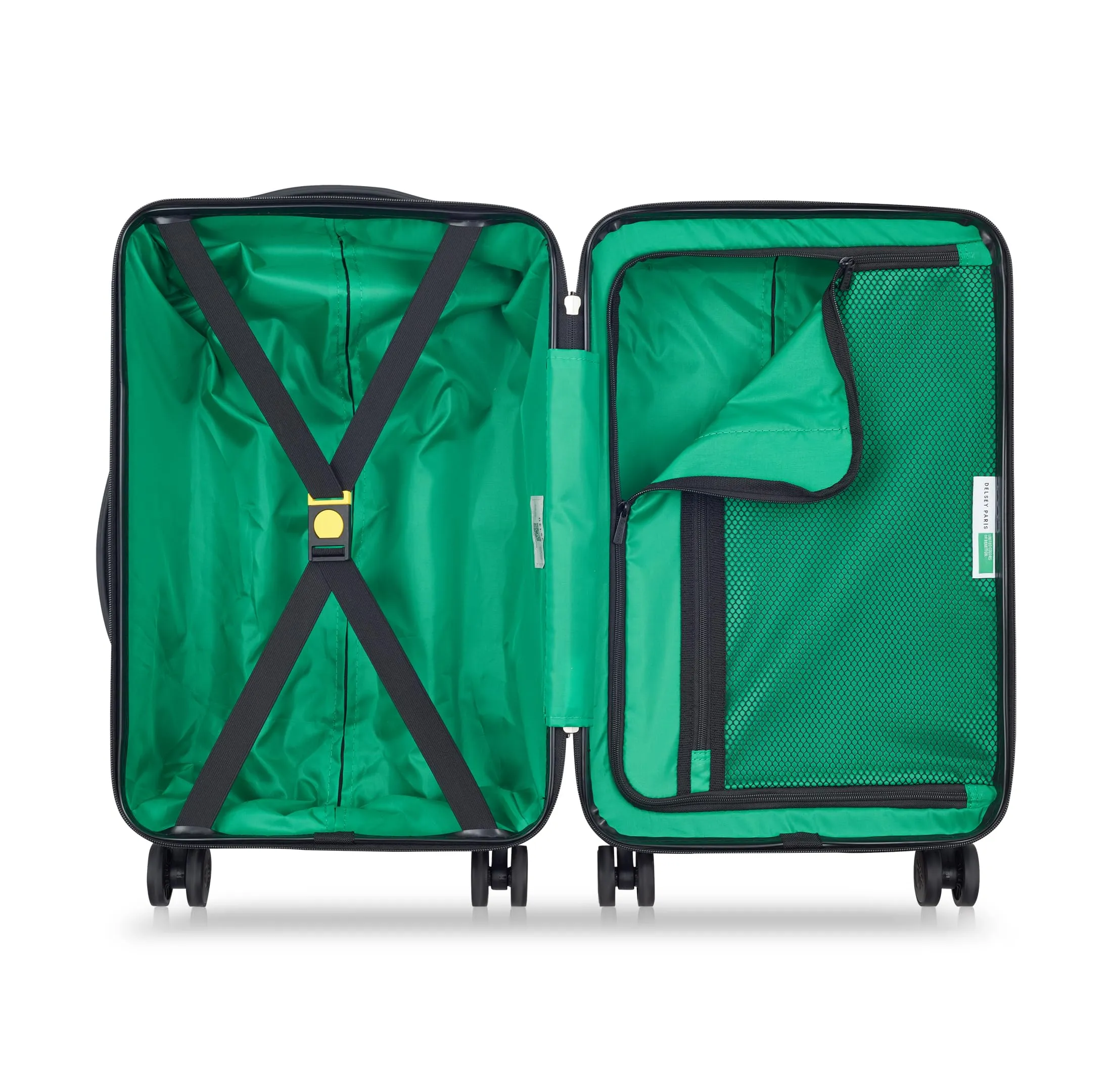 United Colors Of Benetton United Colors of Benetton Now Hardside Luggage with Spinner Wheels