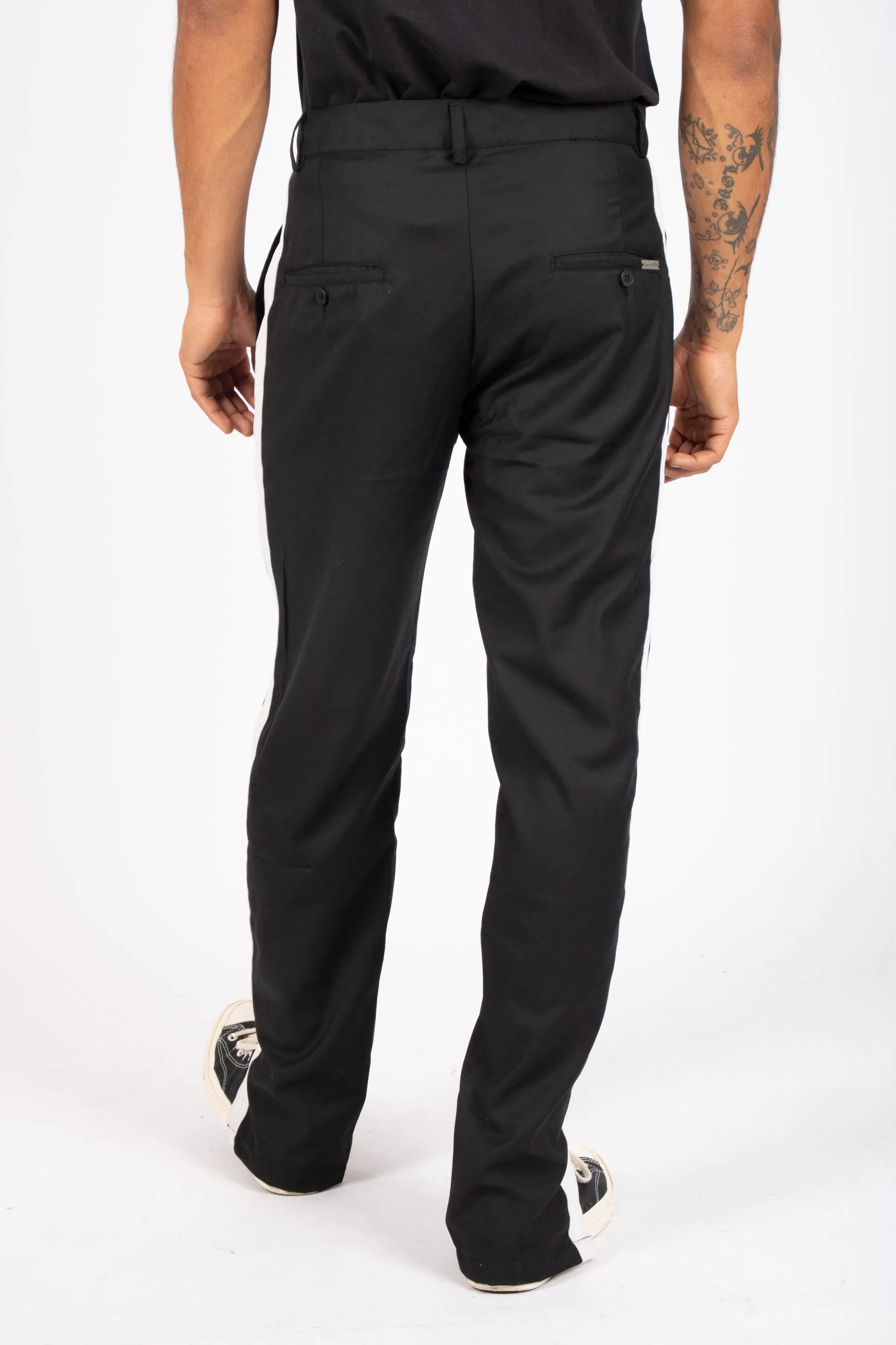 Utility Straight Leg Side Stripe Trousers