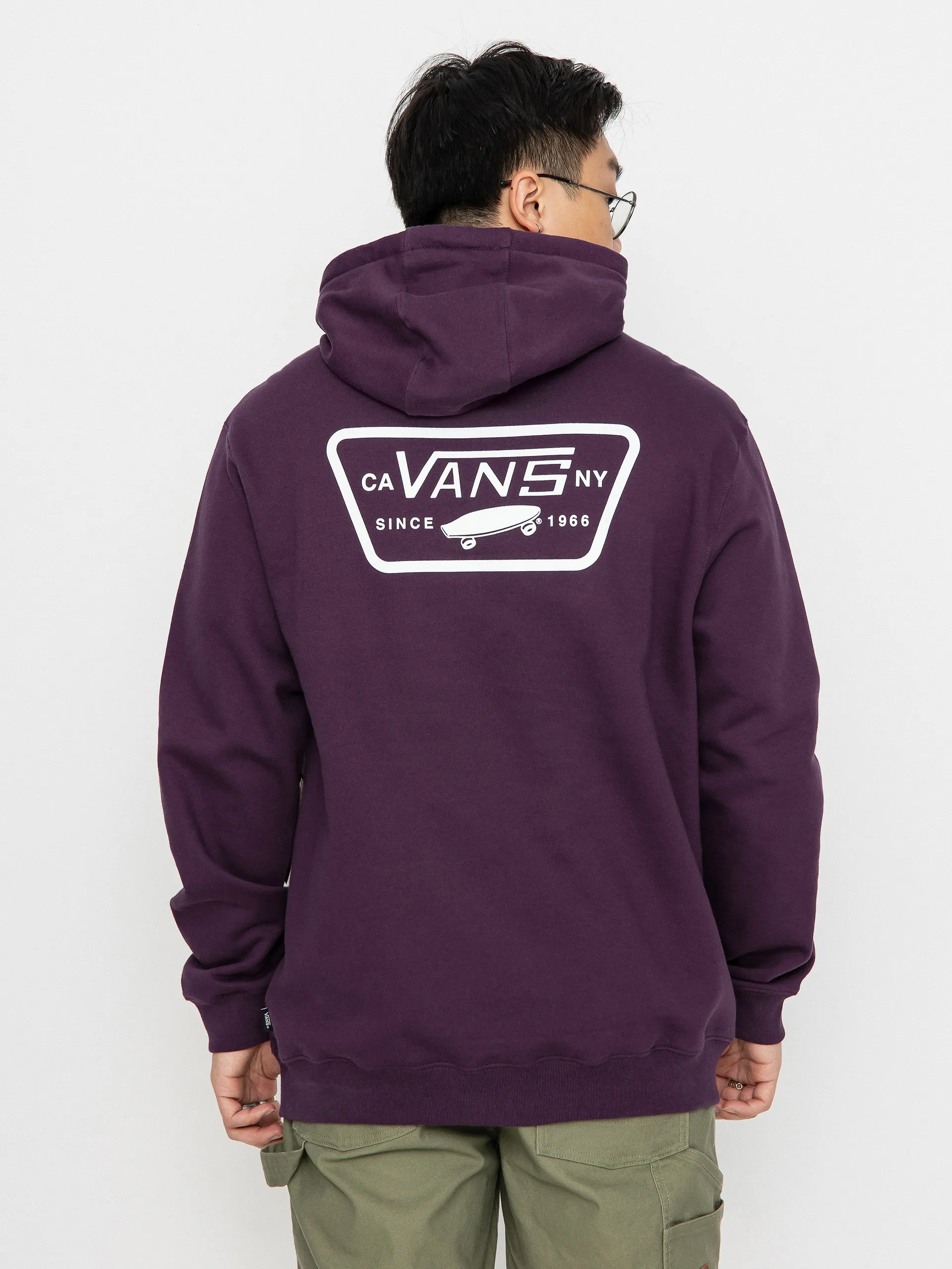 Vans Full Patched II HD Hoodie (blackberry wine)