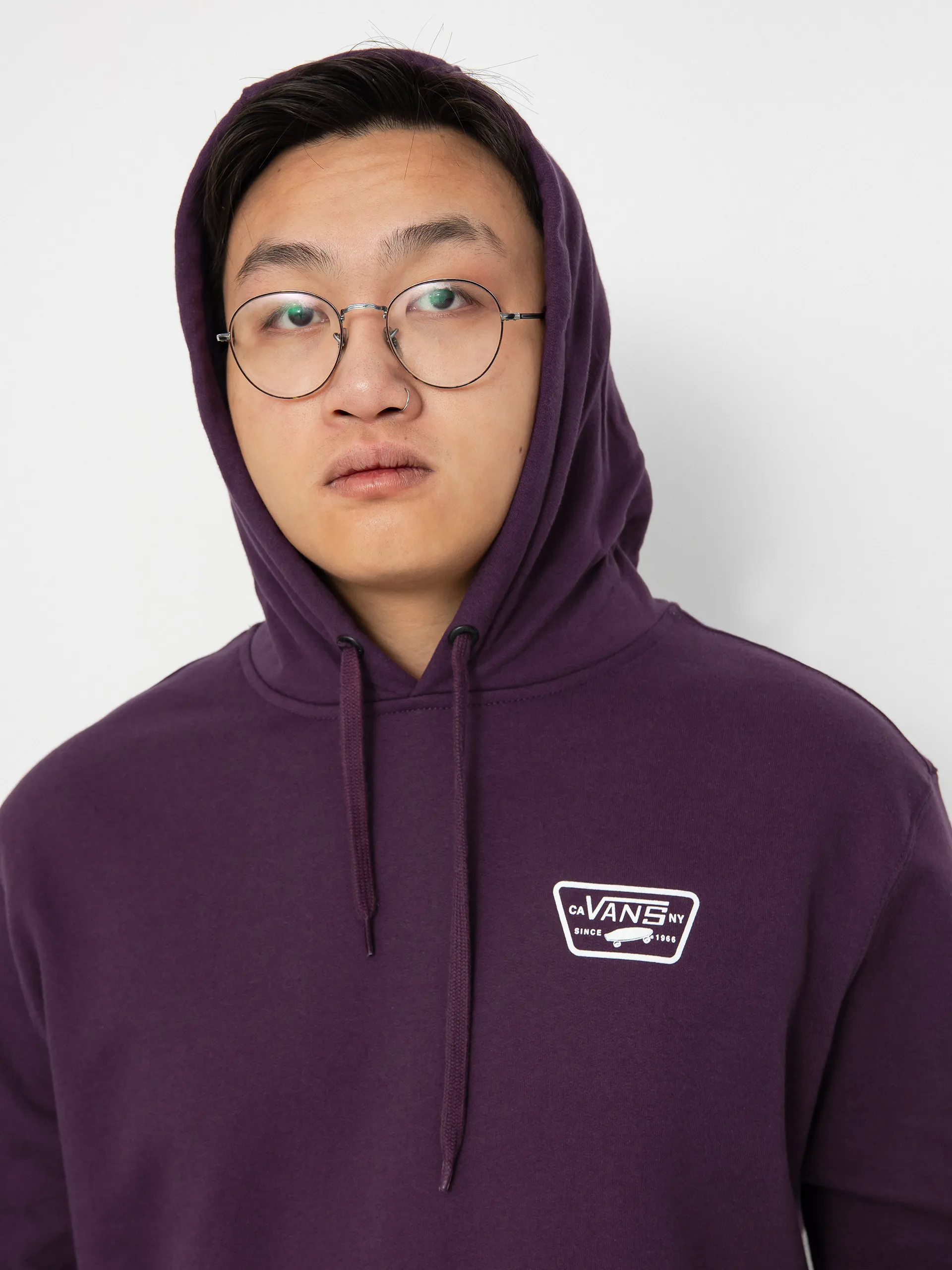 Vans Full Patched II HD Hoodie (blackberry wine)