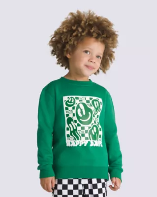 VANS Little Kids Happy Days Crew Sweatshirt