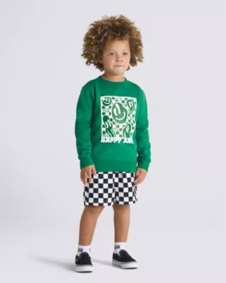 VANS Little Kids Happy Days Crew Sweatshirt