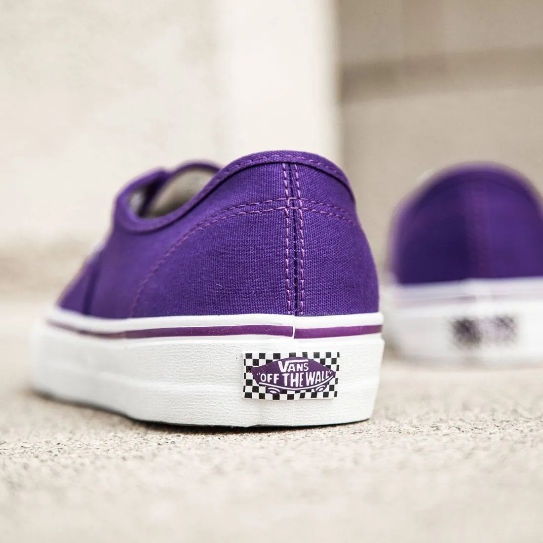 Vans Men Authentic - Pop Check (purple / imperial)