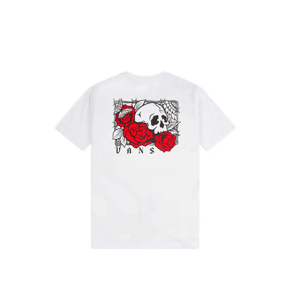 Vans Rose Bed T-Shirt White VN0A54CV